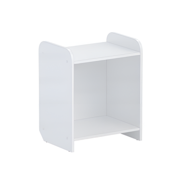 Стеллаж для игрушек и пособий "Росток 3" (белый) - «globural.ru» - Воркута