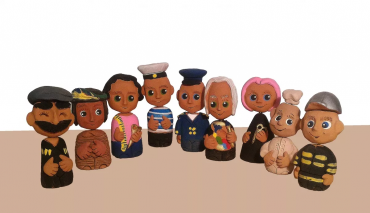 Дополнительный набор глиняных человечков для сказкотерапии и песочной терапии - «globural.ru» - Воркута