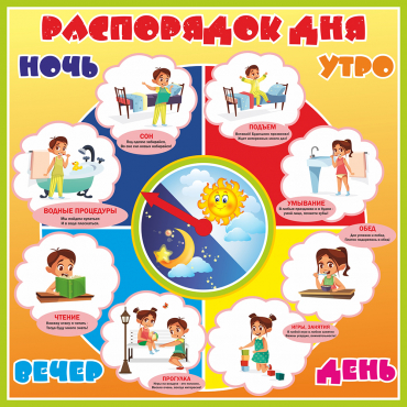 Стенд "Распорядок дня" - «globural.ru» - Воркута
