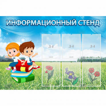 Стенд информационный с 6 карманами - «globural.ru» - Воркута