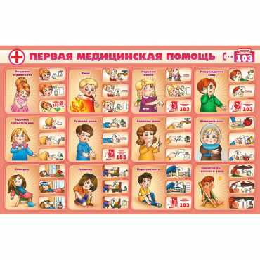Стенд "Первая помощь" - «globural.ru» - Воркута