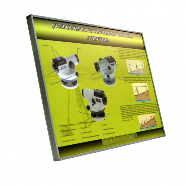 Учебный стенд электрифицированный "Устройство и принцип работы нивелира" - «globural.ru» - Воркута