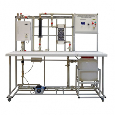 Комплект учебного оборудования "Исследование теплопередачи при вынужденном течении жидкости в трубе при ее охлаждении в условиях естественной конвекции" - «globural.ru» - Воркута