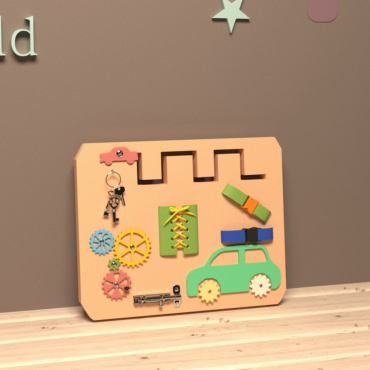 Бизиборд "Мои машинки" - «globural.ru» - Воркута