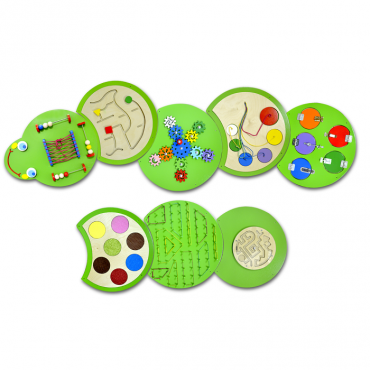 Тактильно-развивающая панель "Гусеница Жужа" - «globural.ru» - Воркута