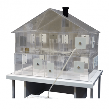 Лабораторная установка для исследования распространения дыма в жилых помещениях - «globural.ru» - Воркута