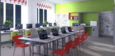 6.1 Мебель для проектной зоны. Одноместное рабочее место учащегося - «globural.ru» - Воркута