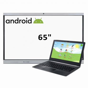 Интерактивная панель 65", ноутбук - «globural.ru» - Воркута