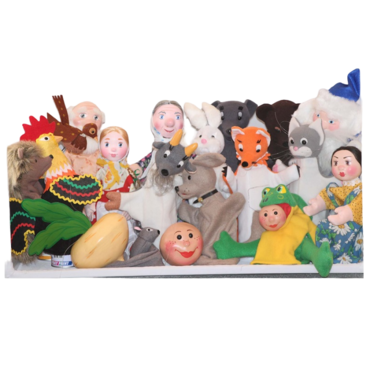 Комплект театральных кукол "Русские народные сказки" - «globural.ru» - Воркута