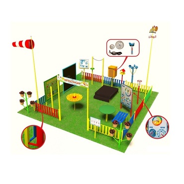 Метеорологическая площадка Серия Металлическая (комплект ПРО плюс) - «globural.ru» - Воркута