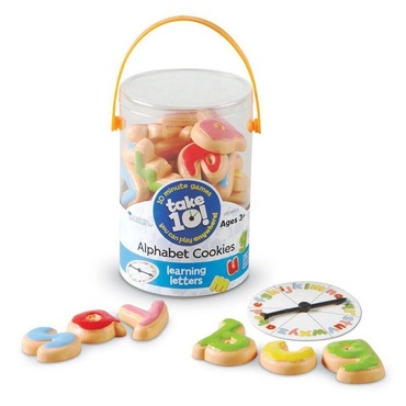 Англоязычное пособие "Собери 10! Печеньки Алфавит" - «globural.ru» - Воркута