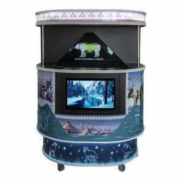 Голографическая 3D пирамида «PILLAR» - «globural.ru» - Воркута