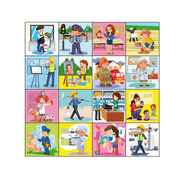 Коврик для логобота Пчелка "Профессии" - «globural.ru» - Воркута