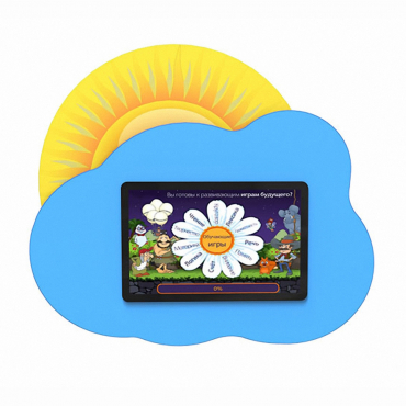 Профессиональный сенсорный настенный игровой комплекс «Тучка» - «globural.ru» - Воркута