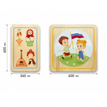 Набор стеновых панелей «Символы России - Культура» - «globural.ru» - Воркута