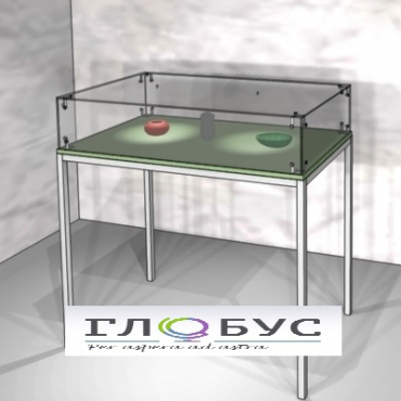 Витрина для музея на металлическом каркасе - «globural.ru» - Воркута